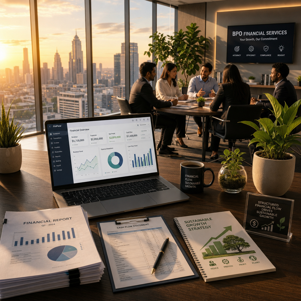 Como o BPO Financeiro Estrutura o Fluxo de Caixa para o Crescimento Sustentável